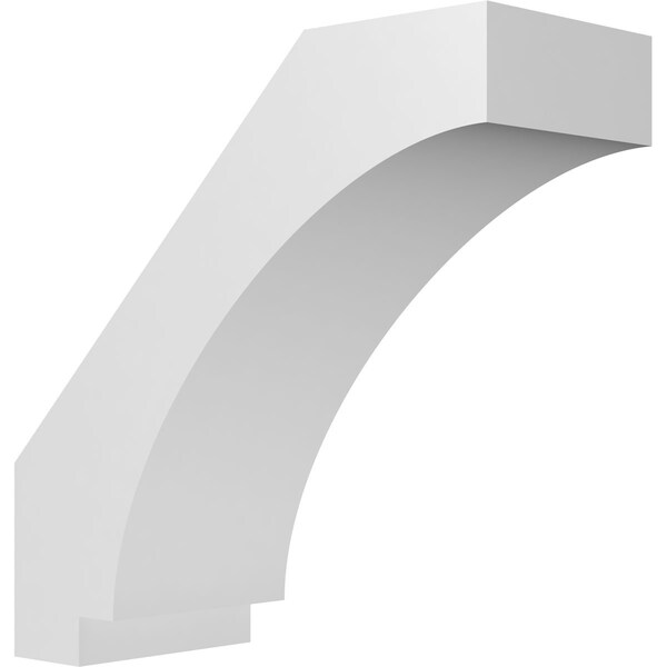 Ekena Millwork 5-in. W x 12-in. D x 12-in. H Imperial Architectural Grade PVC Knee Brace BRCP05X12X12IMP - main